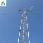 26M Lightweight Guyed Antenna Tower Quick Deploy For Emergency Response