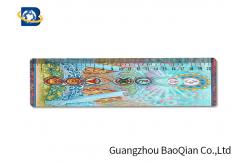 China OEM PVC Plastic Rulers Printed , 3DCustom Lenticular Printing Measuring Straight Ruler supplier