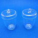 Lab Apparatus Quartz Glass Crucible Cup Shaped Fused Quartz Crucible for sale