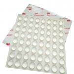 Self Adhesive Transparent Silicone Rubber Custom Foot Pad for sale