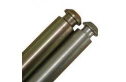 China Dustbin Axle Trash Can Replacement Hollow Wheelie Bin Axle supplier