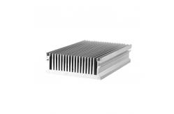 China Rectangular LED Bar Heatsink Profile Extrusion Aluminum Heat Sink In Power Amplifier supplier