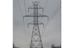 China 10 - 1000KV HDG Angle Steel Double Circuit Lattice Transmission Tower supplier