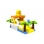 Duck Animal Dry Funworld Inflatable Giant Water Slides For Kids And Adult for sale