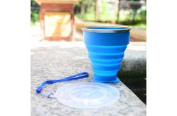 China 200ML Collapsible Silicone Coffee Cup supplier