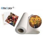 30 Meters Length Inkjet Cotton Canvas 360gsm Matte Finish Pigment Dye Ink Printing