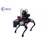 OKAF Airport subway high speed rail biomimentic quadruped robot dog AI face recognition patrol security robot dog for sale
