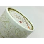 Body Lotion Paper Composite Cans For Bottles / Cardboard Cylinder Box Packaging