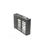 Access Control Half Height Turnstile SS304 Cabinet 90 Degree Rotating Bi Directional