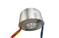 China Rotary Tables High Current Slip Ring SS304 Through Hole 80A Rotary Joint supplier