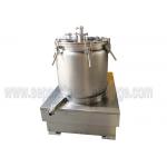 Batch Type Vertical Basket Centrifuge Cold Ethanol Oil Extraction Machine for sale