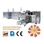 Energy Saving Ice Cream Cone Baking Machine / Waffle Bake Rolled Sugar Cone Machine for sale