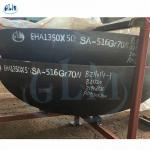 SA516 GR70 Elliptical Heads Dish Ends 1350mm Diameter 50mm Thickness for sale