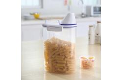 China 3 Litre Airtight Cereal Containers Plastic Kitchen Organizer supplier
