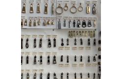 China Nickle free Coating Zipper Puller Metal PHAs For Bags Apparel supplier