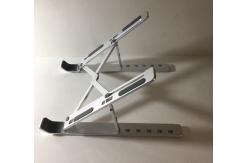 China Portable Dustproof 250g Metal Laptop Stand Adjustable Ipad Holder For Desk supplier