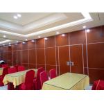 MDF + Melamine Movable Restaurant Partition Wall / Folding Room Partitions for sale