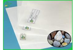 China 2019 Eco friendly 120g White Stone Paper Waterproof Tear Resistant Paper supplier