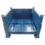 800Kg 4 Sided Steel Metal Pallet Cage Box For Waste Material for sale