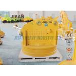 Round Type Steel Scrap Lifting Magnet Ripper For Crane Or Excavator Attachment for sale