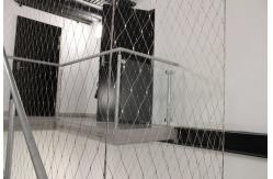 China Flexible Inox Architectural Wire Mesh 300*300mm With Ferrules supplier