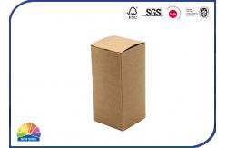 China Custom Printed Folding Carton Box Recycled Kraft Paper Cosmetic Shampoo Packaging supplier