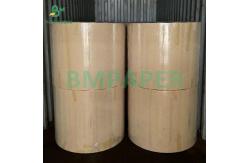 China 56gsm One Side Brown And One Side Black Mango Paper Bag Outer Paper supplier
