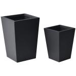 Hand Carved Design Fiber Clay Planter Modern Style Waterproof And Fireproof Durable for sale