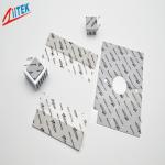 silicone rubber sheet ultra soft Thermal Gap Filler grey 3 W/m-K  For LED controller with 55 Shore 00 hardness for sale