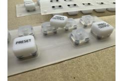 China Rubber Membrane Switch With Strong Tactile Response For Small Handheld Devices supplier