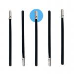 3.2mm Lint Free Small Sponge Head Cleanroom Foam Swab With Black Handle for sale