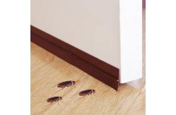 China Single Side Self Adhesive Soundproof Door Bottom Seal Strip Stopper 1M supplier