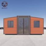 Versatile Expandable Container Cabin with Customizable Terrace for sale