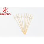 Customizable 0.065kg 12CM Wooden Food Skewers For