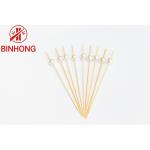 Customizable 0.065kg 12CM Wooden Food Skewers For for sale