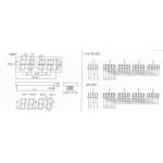 4 Digit LED Segment Display 1.2 Inch 200mcd Seven Segment LED Display