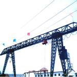 A3 Working Duty 15tons MH model Trussed Single Beam Electric Gantry crane for sale
