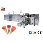 Automatic Multi Functional Roll Type Waffle Cracker Production Line , 93 Pieces Of 240*240mm Baking Template . for sale
