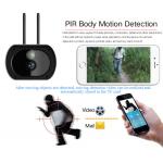 3/4G HD Solar Outdoor Surveillance Cameras 850nm IR Ray Support 64GB TF Card for sale