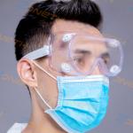 Transparent Medical Safety Glass Disposable Safety Products for sale