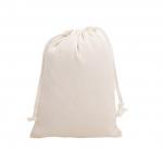 Reusable cotton drawstring bags eco friendly canvas bags pure cotton material for sale