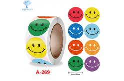 China OEM ODM Custom Sticky Labels silk screen 3 Inch Thank You Stickers supplier