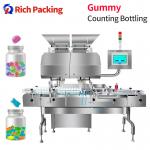 Gummy Counting Machine Automatic Packing Filling Bottling Sugar Pectin Oiled Candy for sale