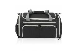 China Foldable Custom Sports Duffle Bag With Shoe Compartment Mens supplier
