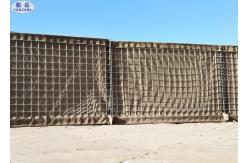 China 3x3 Mesh Hole Sand Filled Barriers For Army And Military Defence supplier
