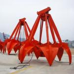 12 CBM Polyp Hydraulic Grab Bucket Electro Wear Resistant for sale