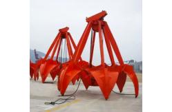 China 12 CBM Polyp Hydraulic Grab Bucket Electro Wear Resistant supplier