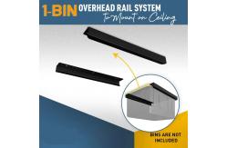 China Garage Overhead Bins Rack Ceiling Container Bins Rack Overhead Garage Storage Racks supplier