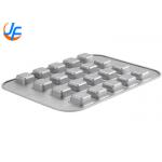 RK Bakeware China Foodservice NSF Aluminum Pullman Loaf Pans Square Muffin Baking Tray
