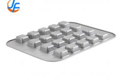 China RK Bakeware China Foodservice NSF Aluminum Pullman Loaf Pans Square Muffin Baking Tray supplier